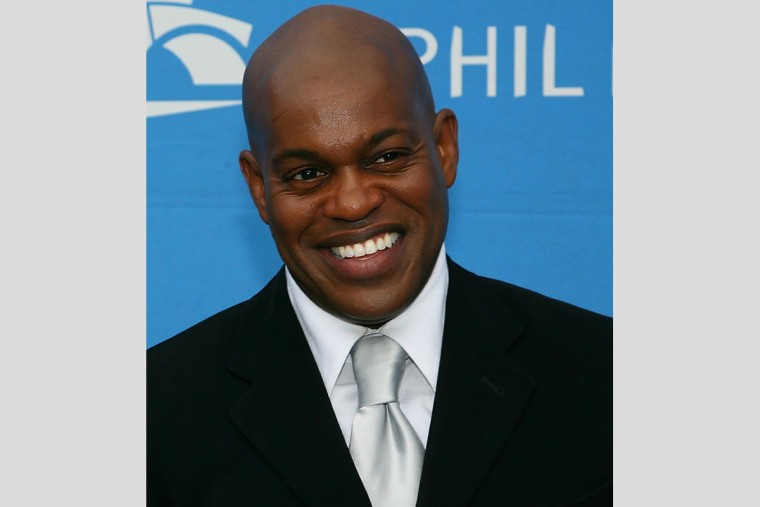 Jubilant Sykes at the Hollywood Bowl Hall of Fame Inductees Concert on June 23, 2006.