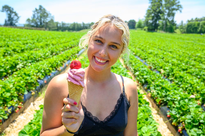 SunLive - Summer happiness is strawberries and roses