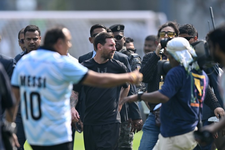 Image: Lionel Messi Visits India