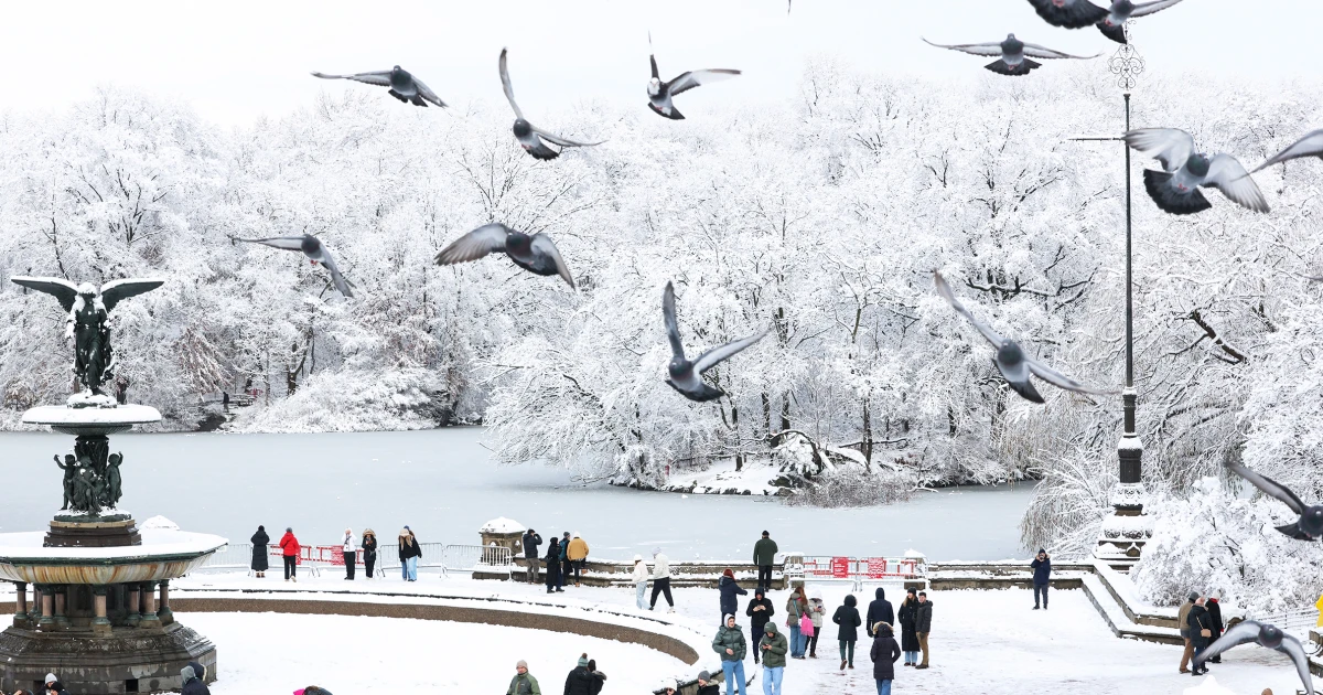 Winter weather grips nation, bringing brutally cold temps and heavy rain