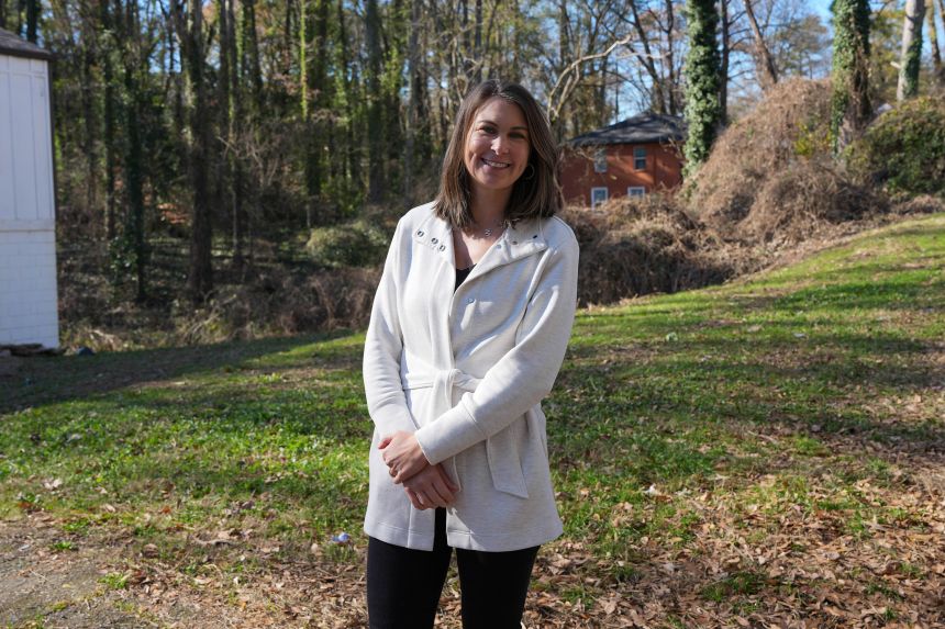 Jamey Jones says she was impressed by Irondi's perserverance in finishing school while raising two children amid myriad obstacles.