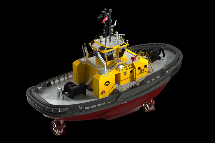SunLive - Port of Tauranga orders first hybrid tugboat