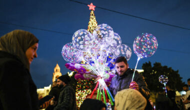 In Bethlehem, Christmas celebrations make a comeback after pause in Gaza war