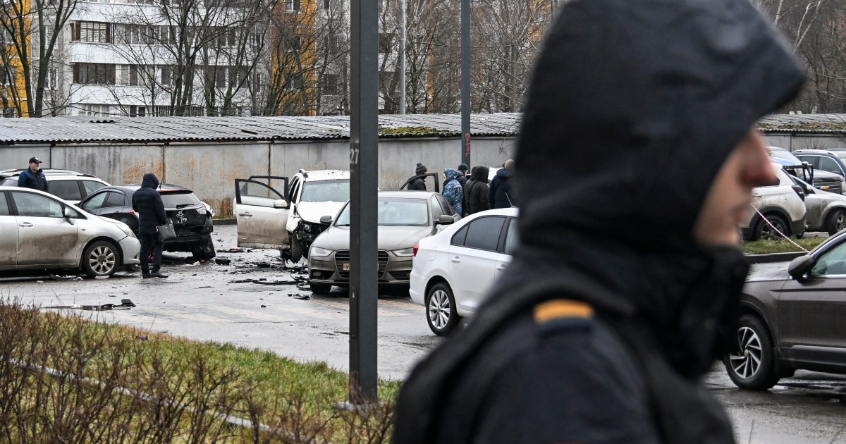 Two police officers killed by bomb in Moscow near site of Russian general's killing