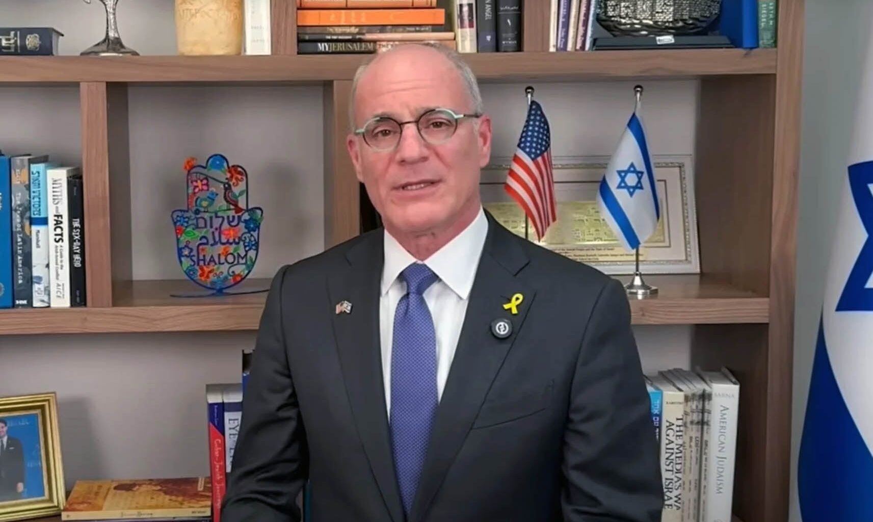 In interview with Lebanese media, Israeli envoy to US calls for peace with Beirut