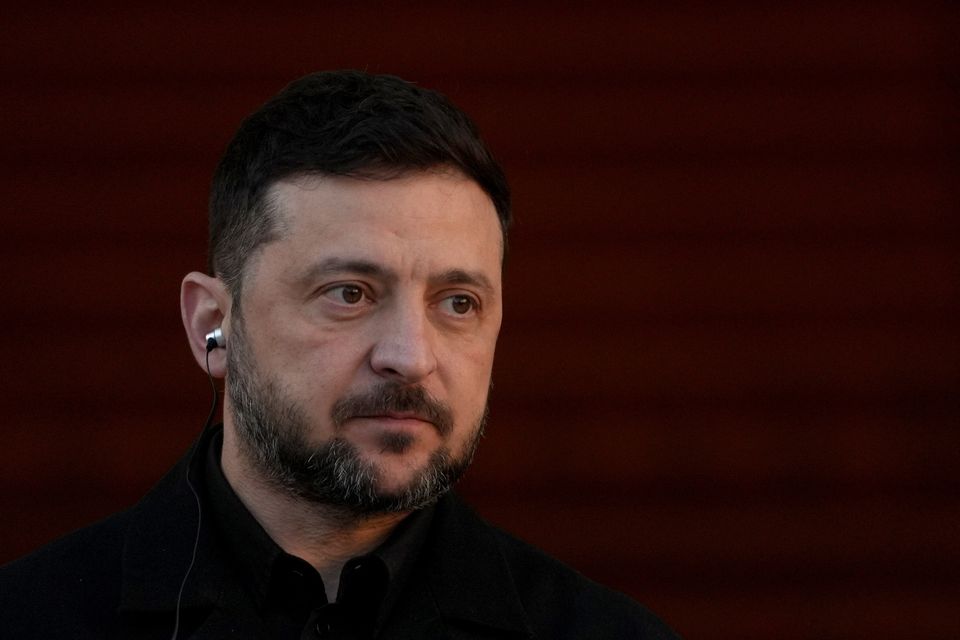 Ukrainian president Volodymyr Zelensky. Photo: PA