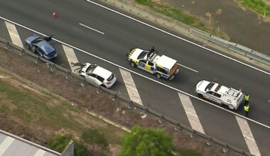 Forest Lake driver fighting for life after getting hit on Logan Motorway in the emergency stopping bay