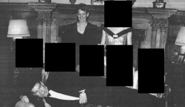 photo of Andrew on women’s laps was at Sandringham