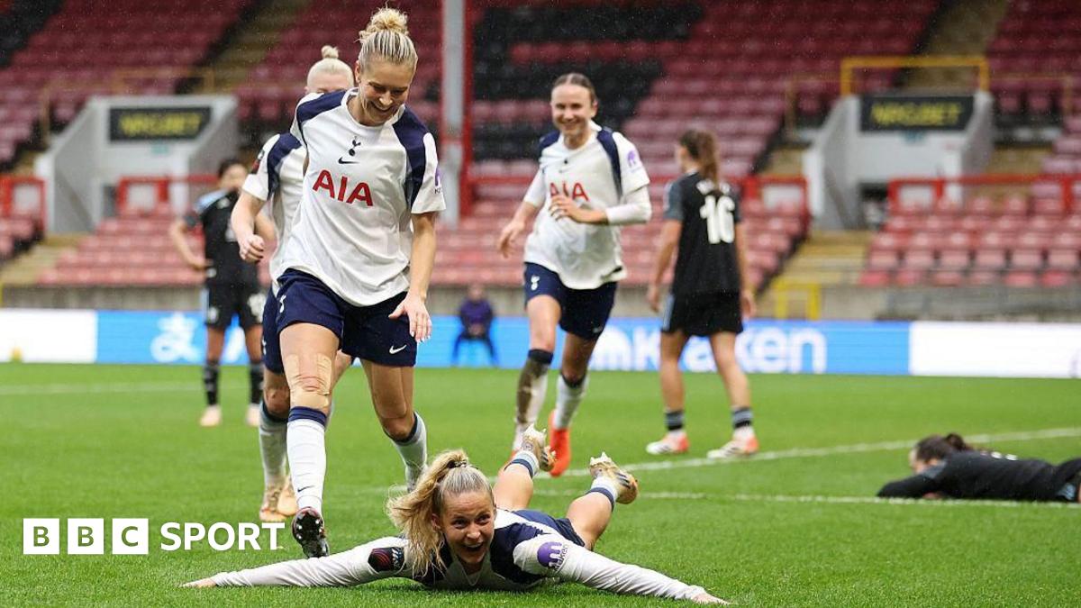 Tottenham 2-1 Aston Villa: Olivia Holdt scores late winner in WSL