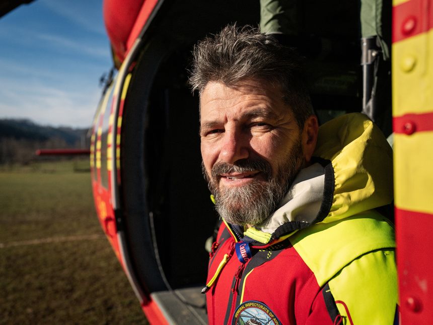 Dan Benga's Salvamont Maramures mountain rescue service has saved 377 Ukrainians since Russia’s full-scale invasion in February 2022.