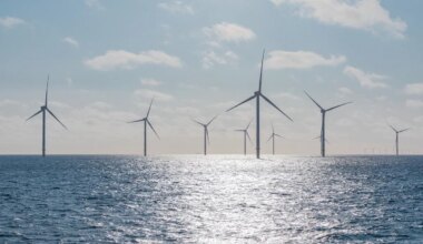 Borkum Riffgrund 3, Ørsted’s largest offshore wind farm in Germany, produces first power