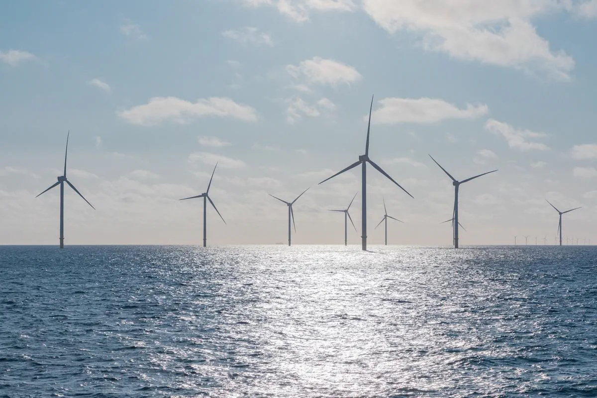 Borkum Riffgrund 3, Ørsted’s largest offshore wind farm in Germany, produces first power