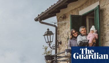 A child is born: Italians celebrate village’s first baby in 30 years | Italy