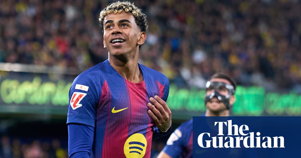 European football: Lamine Yamal on target as Barcelona battle past 10-man Villarreal | European club football