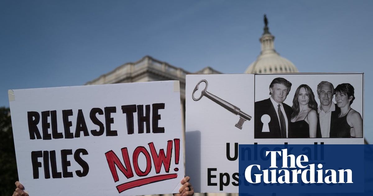 US justice department releases heavily redacted cache of Jeffrey Epstein files | Jeffrey Epstein