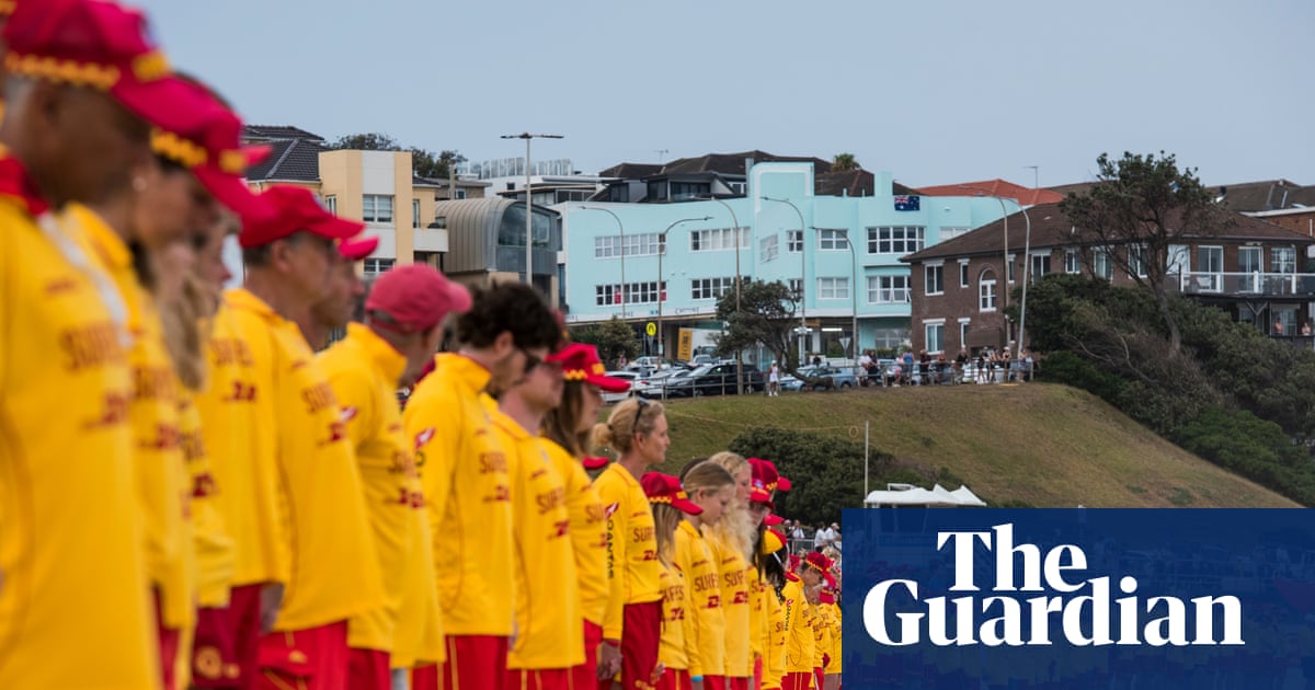 ‘This is our church’: Bondi lifesavers gather in their hundreds to honour shooting victims | Bondi beach terror attack