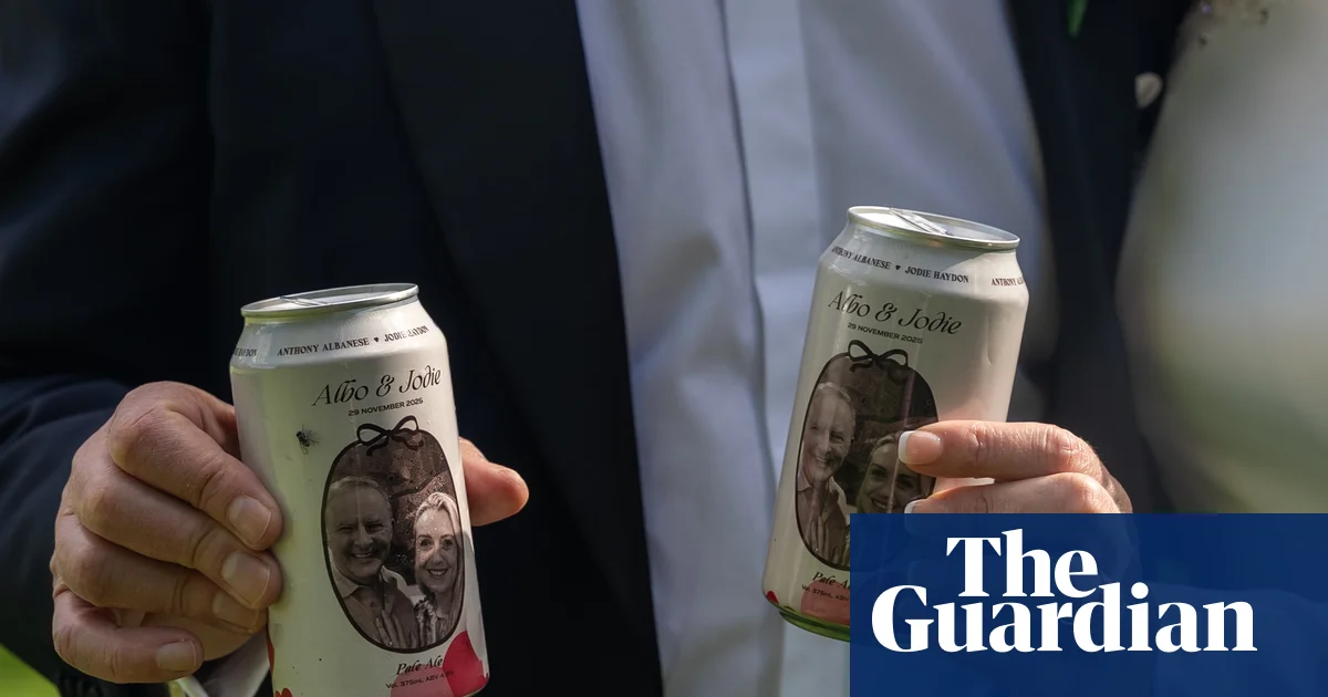 ‘Albo said how much he loved them’: bespoke beers just the thing for an Australian prime minister’s wedding | Weddings