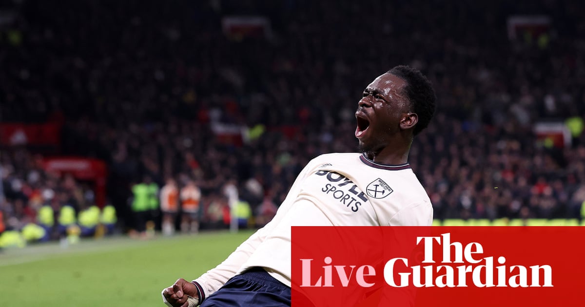 Manchester United 1-1 West Ham: Premier League – live reaction | Premier League
