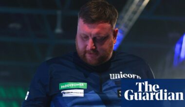 Cameron Menzies cuts hand open punching drinks stand after shock defeat at PDC World Championship | PDC World Championships