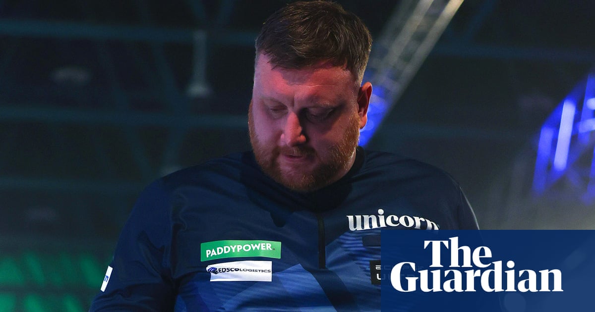 Cameron Menzies cuts hand open punching drinks stand after shock defeat at PDC World Championship | PDC World Championships