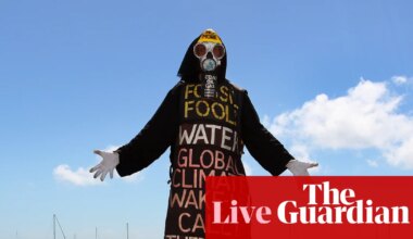 Australia news live: ‘Greedozer’ performance artist, 80, launches legal challenge to new police pat-down powers in Melbourne | Australia news