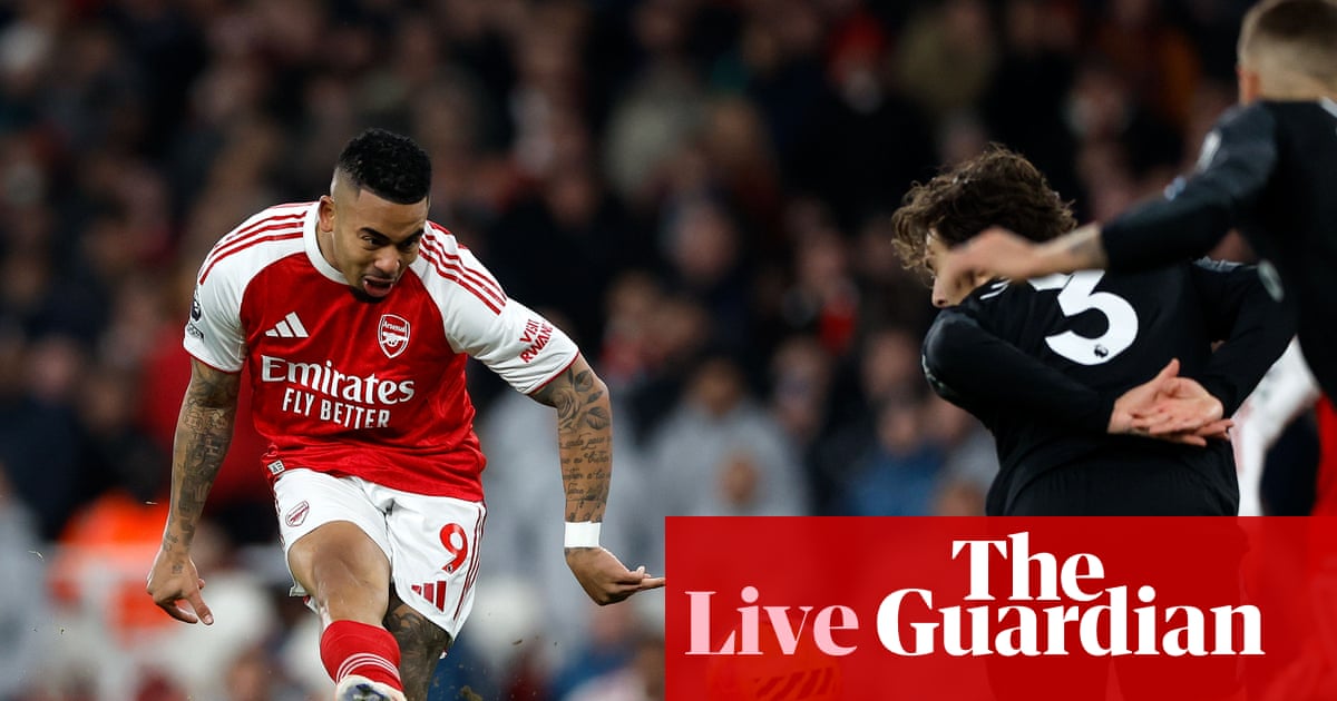 Arsenal 4-1 Aston Villa: Premier League – live reaction | Premier League