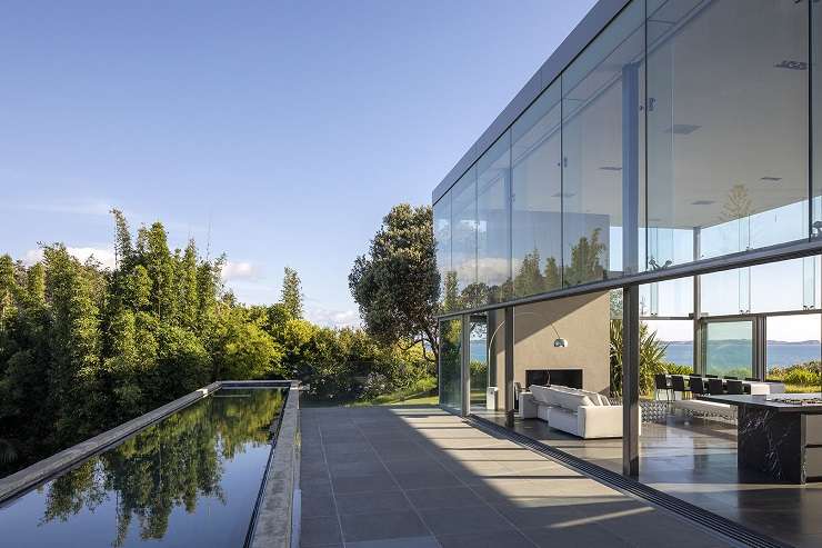 The house at Cliff Road, in Torbay, Auckland, first hit the market in March 2024. Photo / Supplied