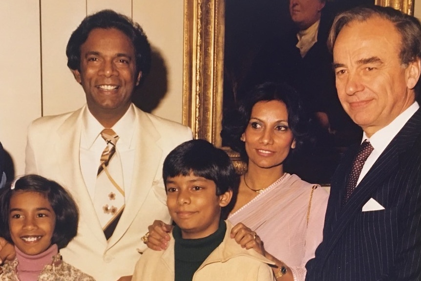 Kamal, family and Rupert Murdoch 