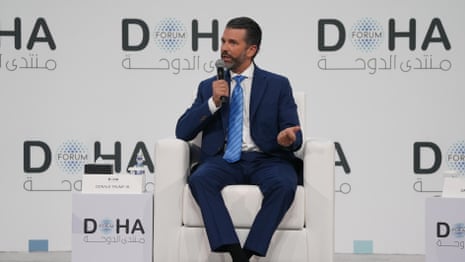 White House threat to pull support for Ukraine 'common sense', says Donald Trump Jr – video  