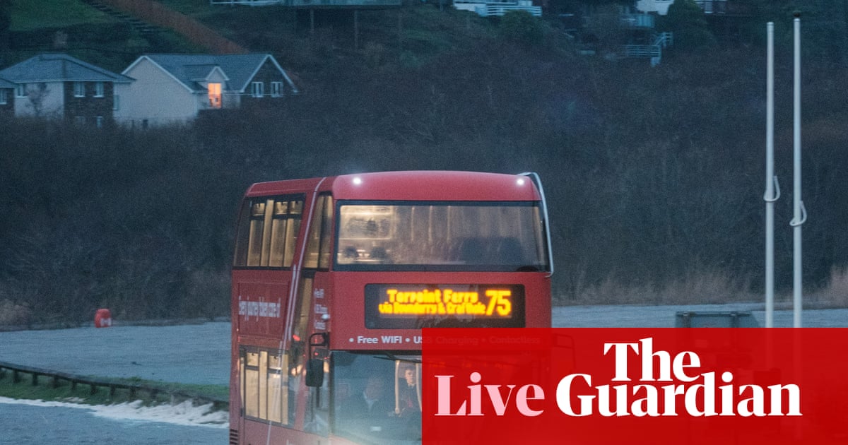 Storm Bram: ‘danger to life’ warnings issued for parts of England, Scotland and Wales – latest updates | UK weather