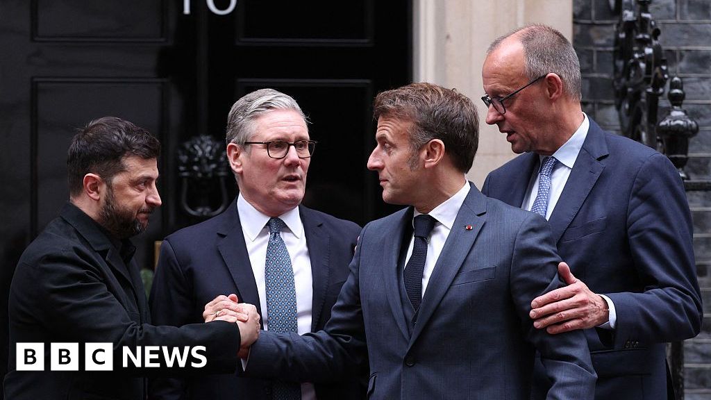 European leaders walk tightrope between backing Ukraine and keeping US on board