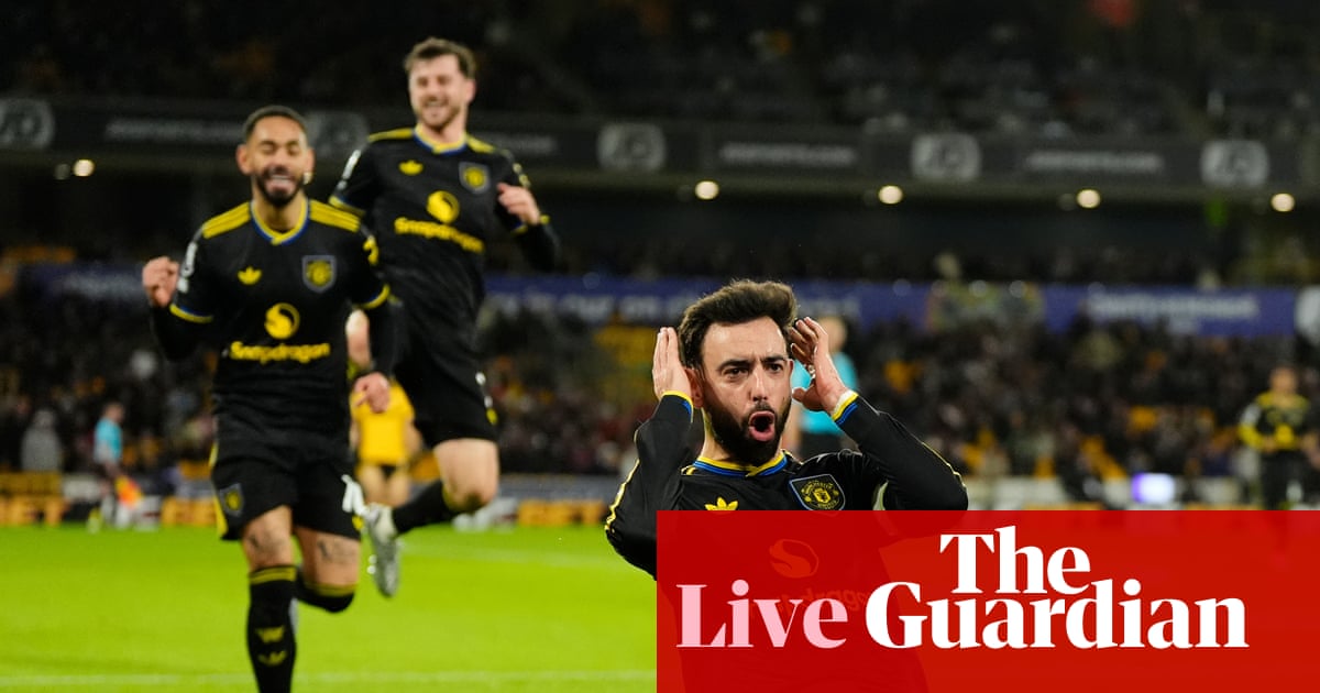 Wolves v Manchester United: Premier League – live | Premier League
