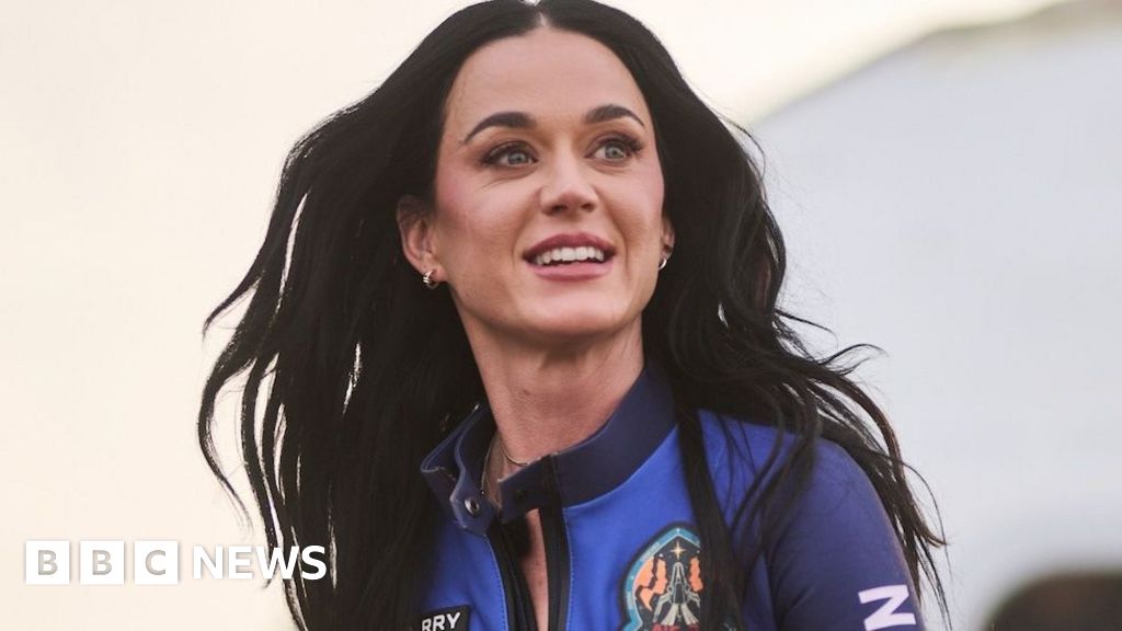 What did Katy Perry sing on that all-female space flight?