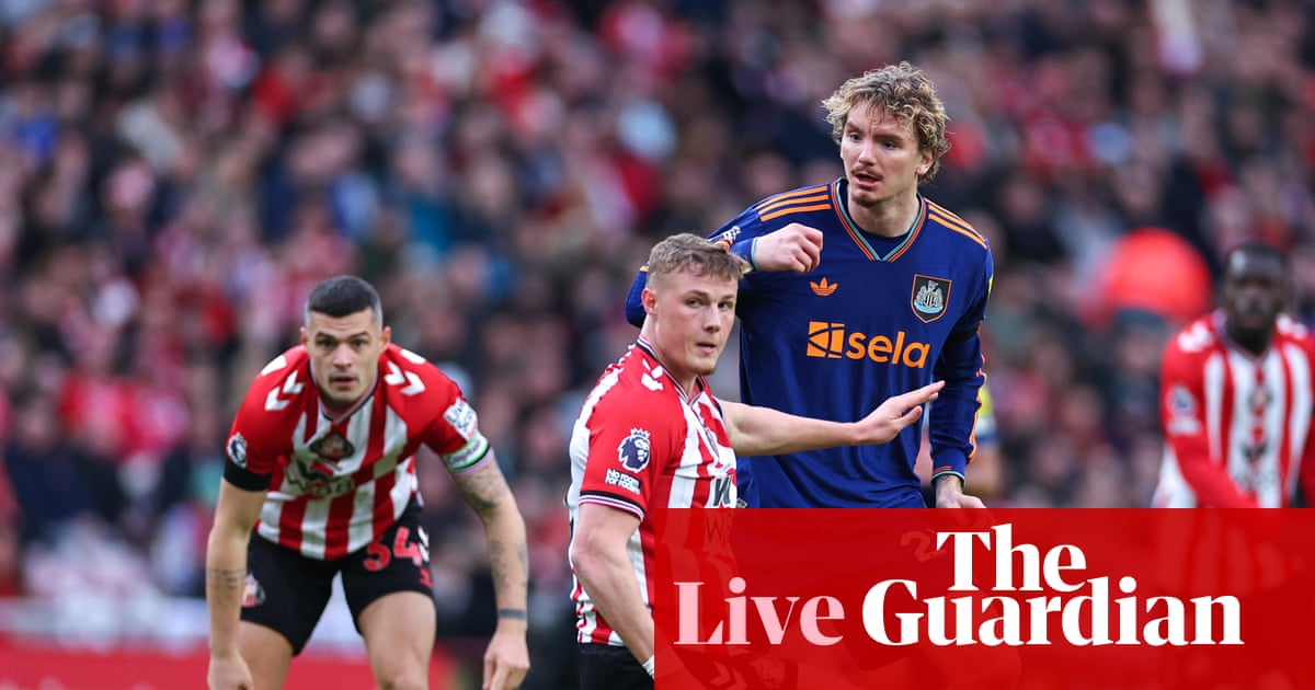 Sunderland v Newcastle, Crystal Palace v Manchester City, and more: Premier League – live | Soccer