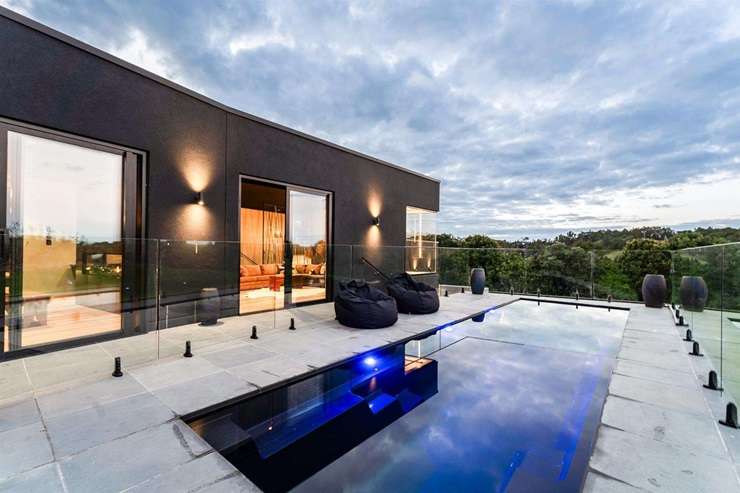 Art and Matilda Green were back in the headlines when they put their villa on the market, but other houses piqued buyer interest this year. Artwork / Beth Walsh