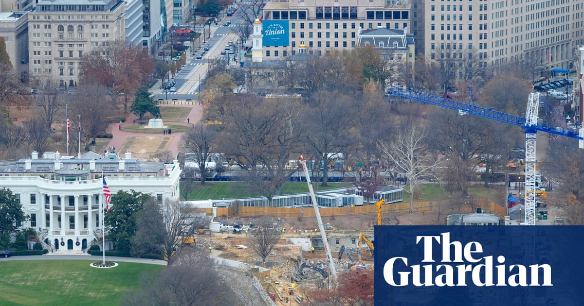 Trump sued by preservation group over $300m White House ballroom project | Donald Trump