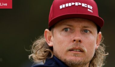 Full leaderboard, live scores, tee times, players to watch; Rory McIlroy; Adam Scott; Cameron Smith