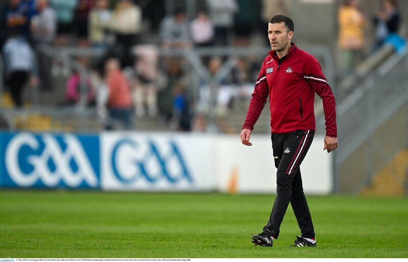 New Cork senior hurling manager Ben O'Connor. Picture: Brendan Moran/Sportsfile