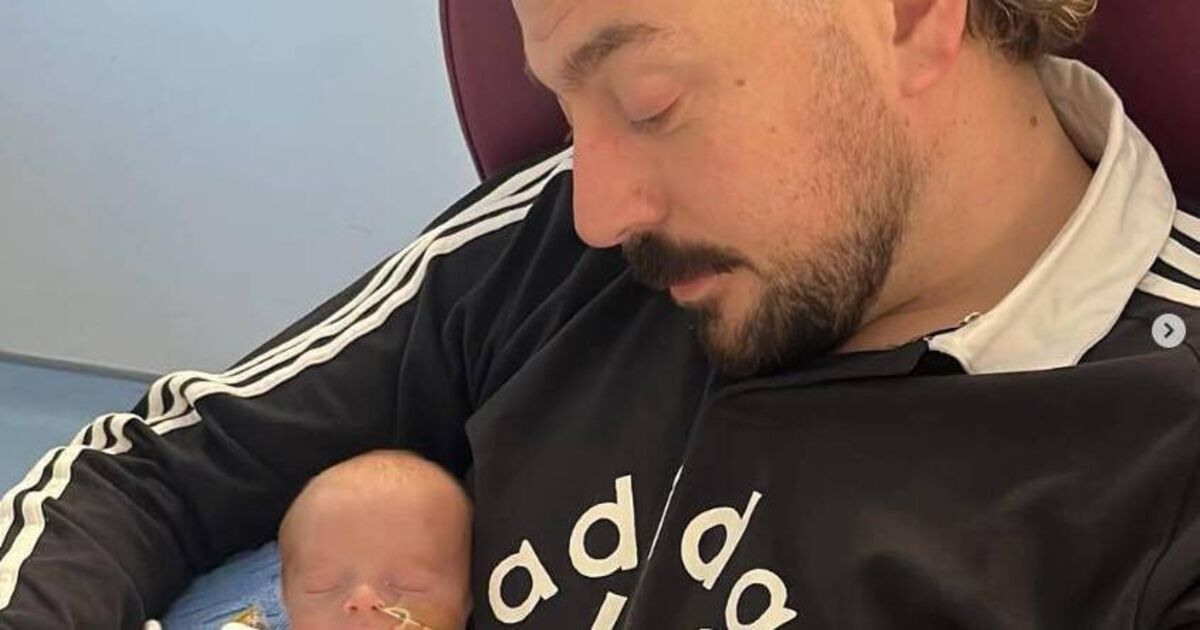 The 2 Johnnies star announces arrival of baby boy