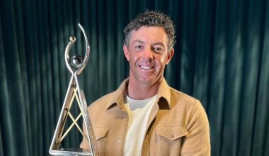 Rory McIlroy named RTÉ Sportsperson of the Year