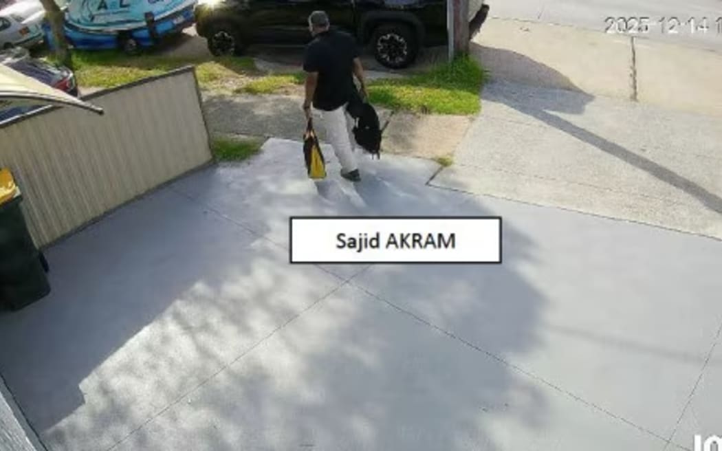 Sajid Akram at the home he rented before the Bondi Beach attack.