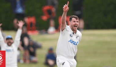 Black Caps v West Indies - third test, day two