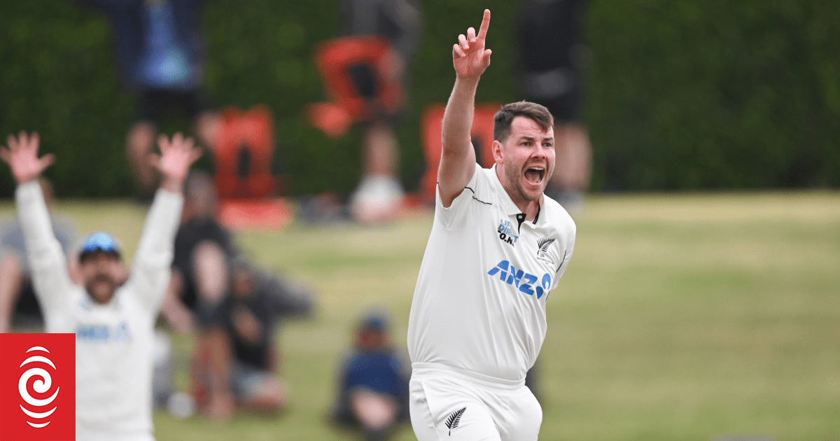 Black Caps v West Indies - third test, day two