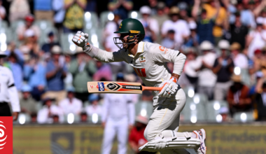 The Ashes: Australia v England - third test, day one