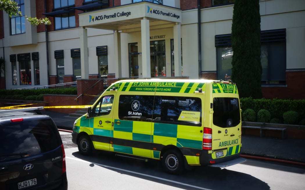 Chemical spill at ACG Parnell College.