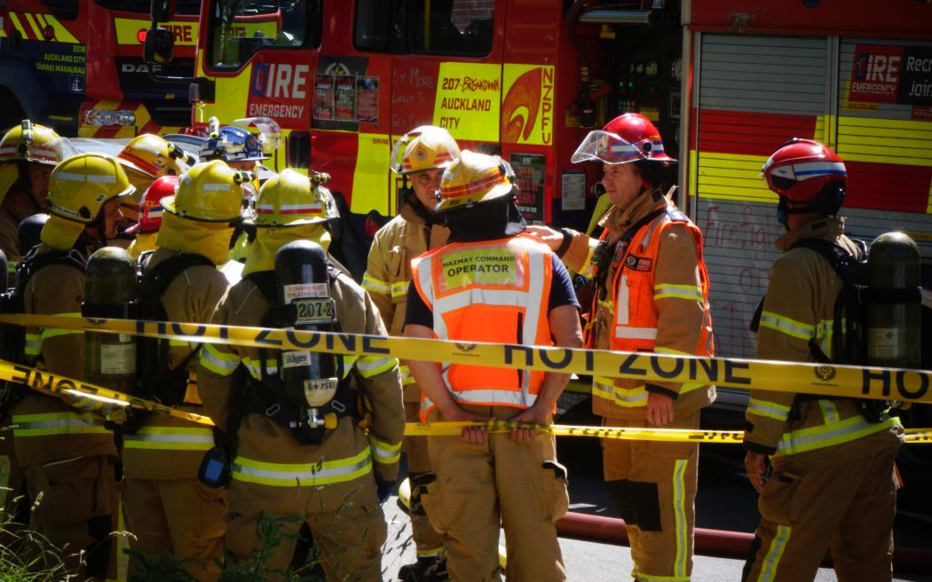 Chemical spill at ACG Parnell College.