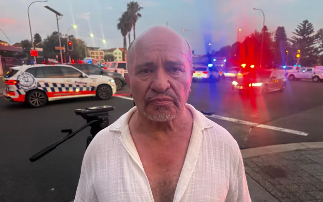 Nathan Zlatkis heard dozens of gunshots at Bondi Beach.