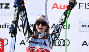 Historic win as Alice Robinson beats American legend