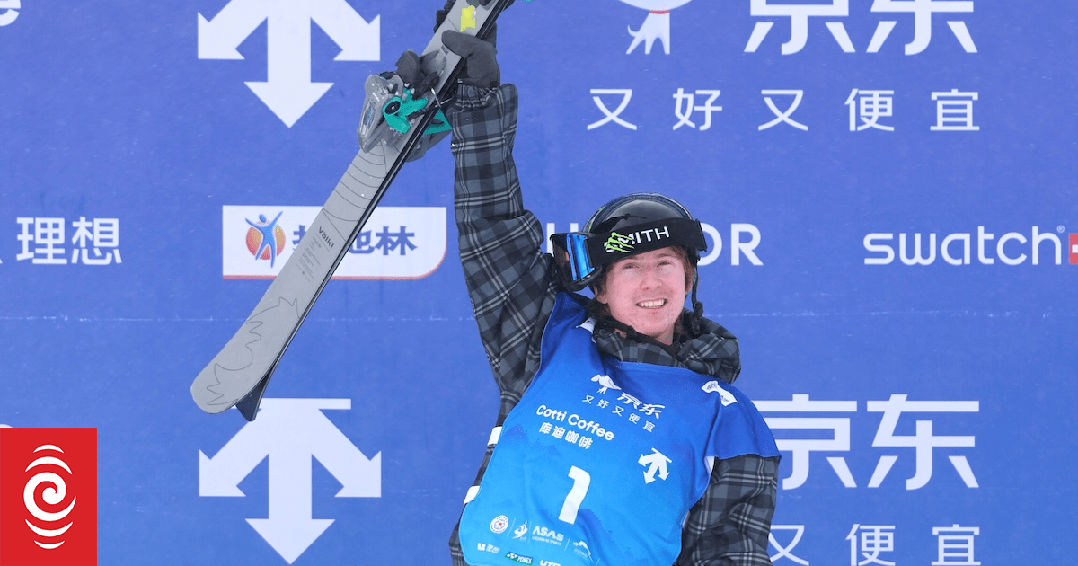 Kiwis quinella World Cup freeski halfpipe event in China