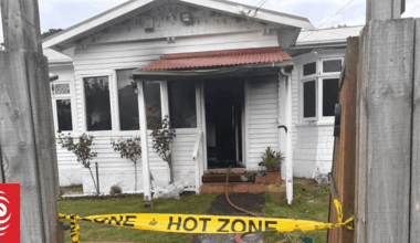 House badly damaged by fire in Wellington's Karori
